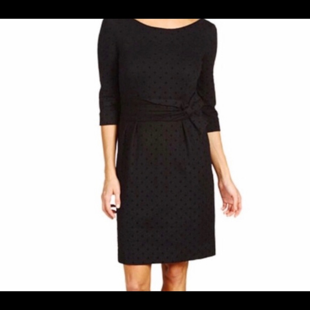 NWT Kate Spade Magdalena Dot dress in black